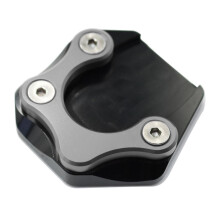 (Titanium color) Kickstand Extension Plate Foot Side Stand Enlarge Pad for CMX300 CMX500 17-21
