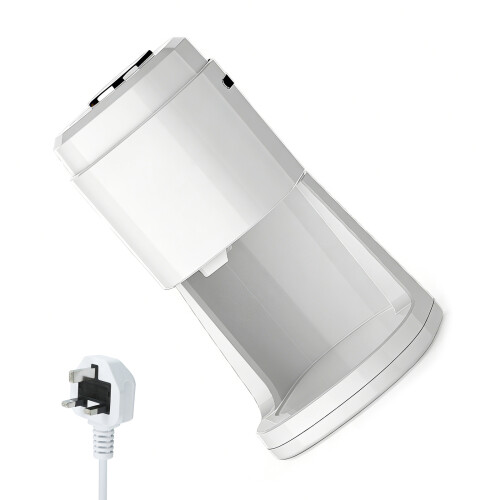 Easy To Use Electric ice machine Ideal For Gatherings-White UK