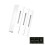Modern Shower Soap Dispenser Large Capacity No Drilling-White 1