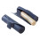 Multifunctional Cylinder Makeup Bag Protects-Deep Blue 1