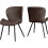 Seconique Marlow & Quebec Dining Set X4 Chairs Faux Leather 6