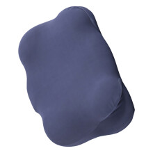 Contoured 0 Pressure Pillow Washable Cover For-navy blue
