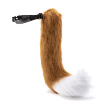 Zacht en licht dierenstaartkostuum Prop Anime Rollenspel-Bruin