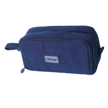 Large Capacity Pencil Case For School Students Office-Navy