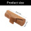 Multifunctional Cylinder Makeup Bag Protects Lipsticks And-Gray 4