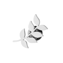 Lightweight Alloy Cartoon Animal Design Badge Fun-Silver C