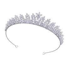 Modieuze bruiloftskronen Haaraccessoire Elegante zilveren