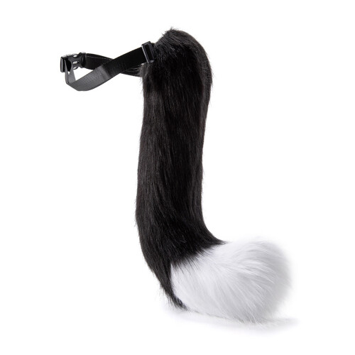 Costume Foxes Tail Accessory Anime Role Play Tail For-Black