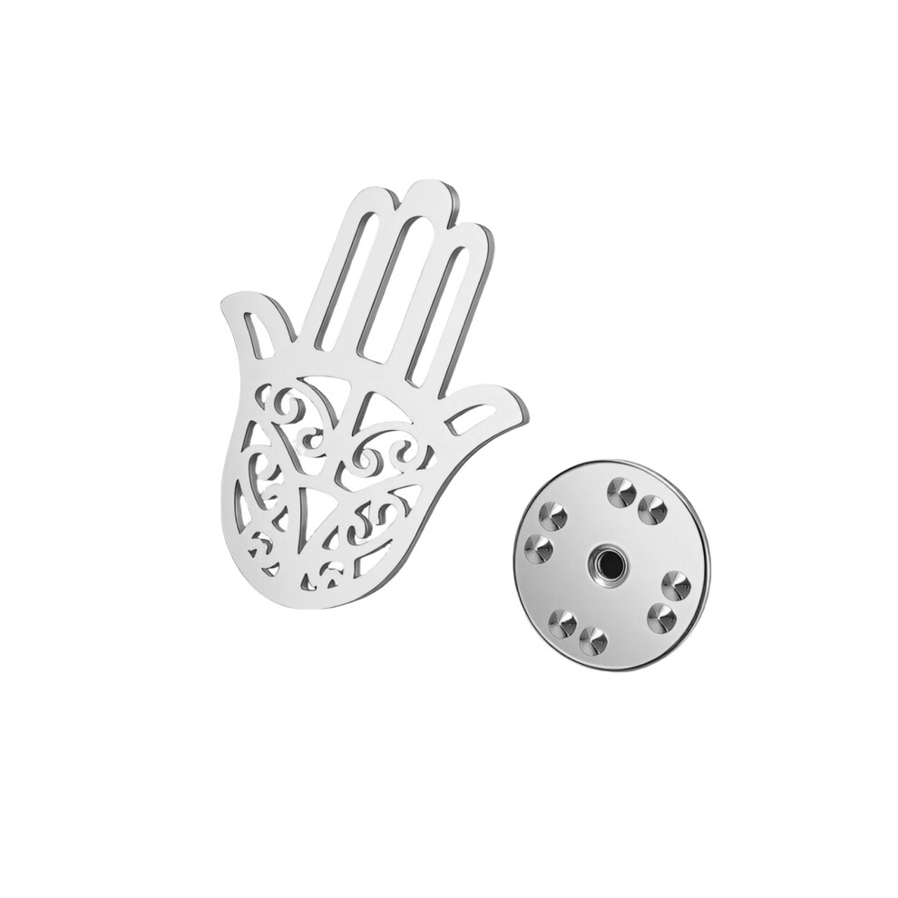 Silver Charming Cartoon Animal Design Alloy Pin Brooch With- D