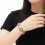 Beautiful Dried Flower Resin Bangle Accessory Perfect For-4 7