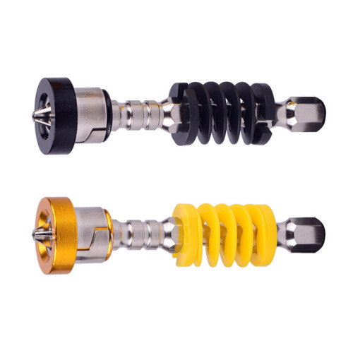 2Pcs High Precise Spring Hexagonal Shank Screwdriver Bit With
