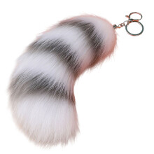 Elegant Foxes Tail Key Ring Stylish And Practical-Section 10