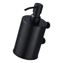 304 Stainless Steel Wall Mounted Soap Dispenser with-Black