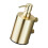 Space Saving Wall Mounted Soap Dispenser Large-Brushed gold 1