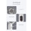 Quiet Oscillating Floor Fan ABS Construction Standing Fan with 8 5
