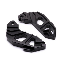 (Black) Street Motorbike Foot Rest Scooter Foot-Peg For N1S N-Series Electric Moped Kart