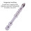 2Pcs High Precise Spring Hexagonal Shank Screwdriver Bit With 6
