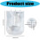 Candle Holder Mould Adorable Sitting Rabbit Silicone Casting 4