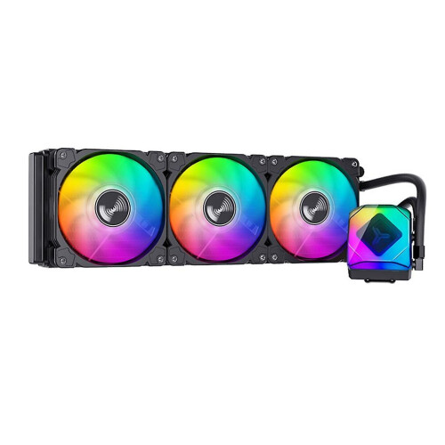 (360, Black) Efficient CPU Liquid Cooler CPU Cooler ARGB Light for LGA 1700/1200/115X/2011