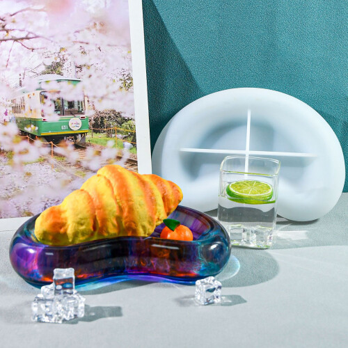 Artistic Pea Shape Silicone Mold Holiday Crafting Moulds 1