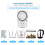 Kleine mechanische timer-stopcontact Brits ontwerp 13A 7