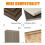 High Speed Steel Multiple Tooth Wood Drill Bit 68mm For 6