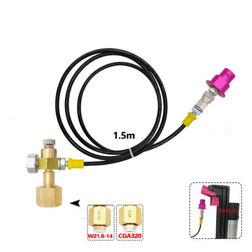 Professional Drink Machine Hose Kit With Brass Fitting And 2