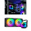 (240, White) Efficient CPU Liquid Cooler CPU Cooler ARGB Light for LGA 1700/1200/115X/2011 2