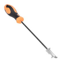 Tire Cleaning Tool and Tire Groove Cleaner, 304 Stainless Steel Debris Remover with Rubber Handle for Quick Puncture Prevention