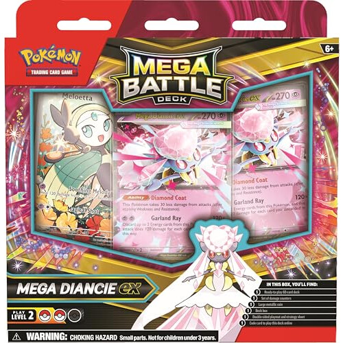 Pokémon Pokémon TCG: Mega Battle Deck-Mega Gengar ex/Mega Diancie ex 1