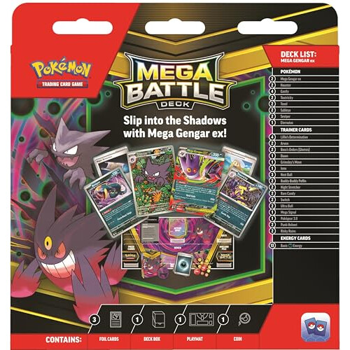Pokémon Pokémon TCG: Mega Battle Deck-Mega Gengar ex/Mega Diancie ex 2