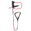 (Black Red) Archery Bow Strength Training Aid Finger Strength Exerciser For Recurve Bows 1
