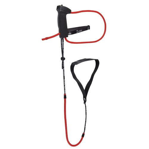 (Black Red) Archery Bow Strength Training Aid Finger Strength Exerciser For Recurve Bows