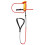 (Red Red) Archery Bow Strength Training Aid Finger Strength Exerciser For Recurve Bows 1