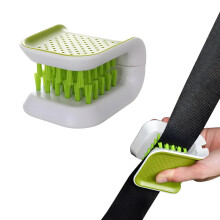 Car Seat Belt Cleaner Brush UShaped DualSided Scrubber Tool with NonSlip Grip for Deep Cleaning