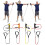(Red Red) Archery Bow Strength Training Aid Finger Strength Exerciser For Recurve Bows 2