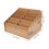 Wooden Trading Card Storage Box Multi Grid Deck Organizer Durable Compact Case for Collectors 2