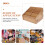 Wooden Trading Card Storage Box Multi Grid Deck Organizer Durable Compact Case for Collectors 5