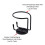 (Horizontal fixed) Cup Holder with Strong Magnet Securely Attach to Rail Bar Bottle Drink Beer BBQ 5