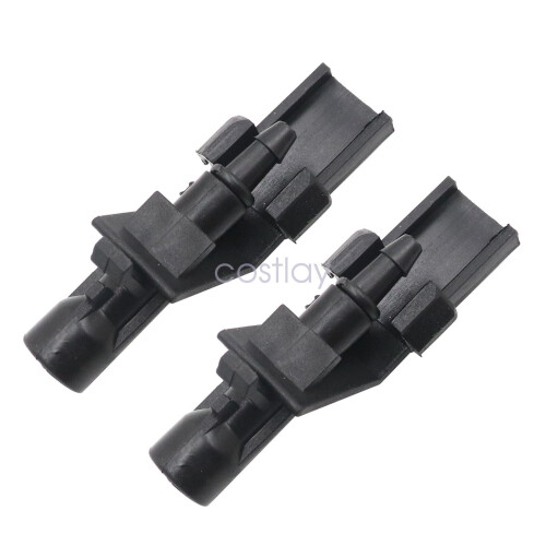 2pcs Front Windshield Washer Nozzle Jet for Honda Civic 20172021 OEM Replacement Easy Installation 2