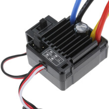 WP‑1060‑RTR Waterproof Brushed 60A ESC for 1/10 Tamiya Traxxas RC Car with 6V 3A SBEC