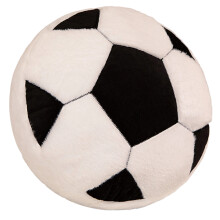 Sports Throw Pillow Soccer Ball Furry Pillow Soft-football