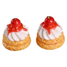 Mini Food Toy Miniature Cake Dessert Dollhouses Kitchen-1