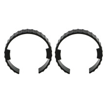 2Pcs Pipe Joint Clamp Pet Grooming Dryer Connector-A