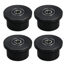 4-teilige Rollenräder, leises Gleiten, Riemenscheibenräder mit-C