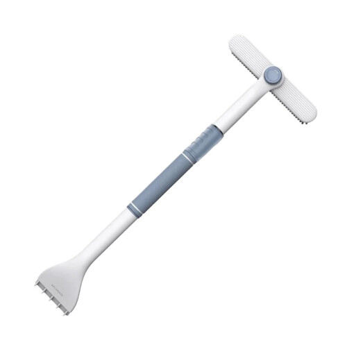 Heavy Duty Ice Scraper and Snow Brush for Car Windshield Cleaning, Dual Function Winter Snow Removal Tool