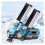 Extendable Car Snow Brush with Ice Scraper for Windshield, Telescoping Handle for SUV and Truck 4