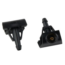 Windshield Washer Nozzle and Pump for Nissan XTrail Sylphy Tiida 20052021, Wide Spray, Easy Tool Installation
