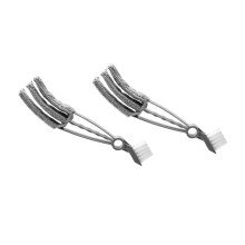 Window Track Cleaner Set 2 Pack Sliding Door Track Cleaning Tool with Replaceable Brush Head for Deep Groove Cleaning