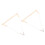 2PCS Triangle Bird Swing - Wooden Perch 38x2x41 cm 1